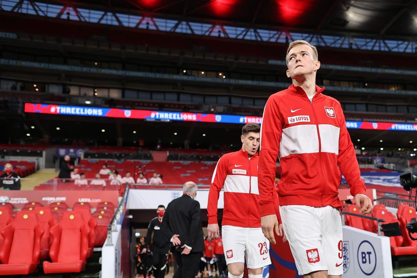 Anglia – Polska 2:1. 45 minut Karola Świderskiego