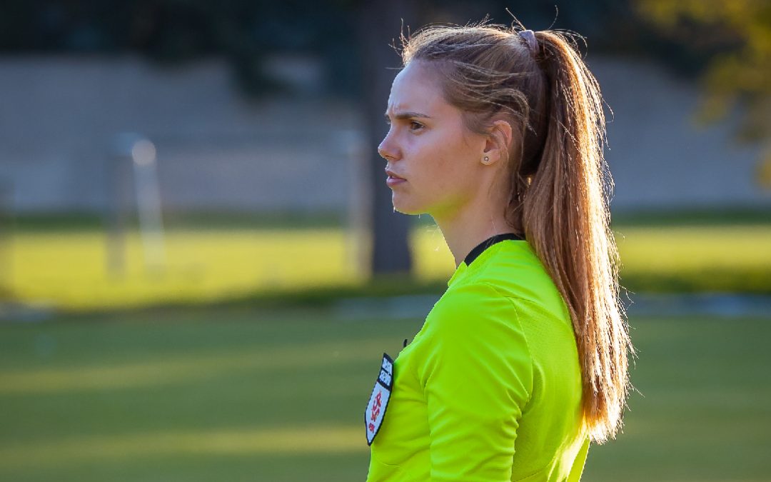 Julia Sierpowska na zgrupowaniu arbitrów