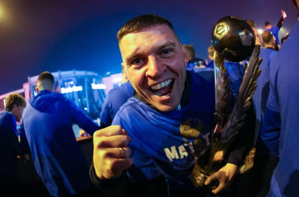 Hubert Wędzonka z medalem mistrzostw polski