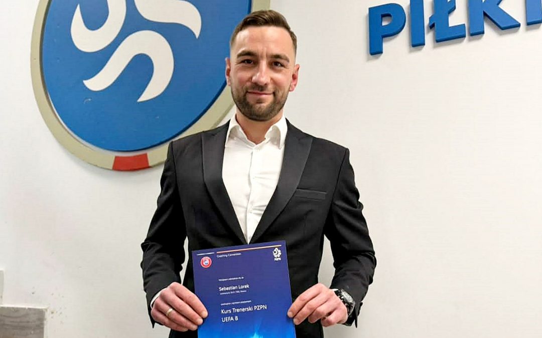 Kolejny trener akademii z licencją UEFA B!