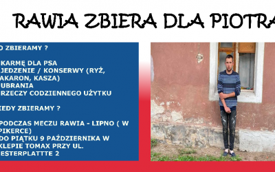 Rawia pomaga Piotrowi z Komorówka