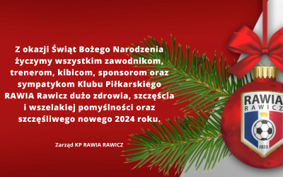 Wesołych Świąt Bożego Narodzenia!