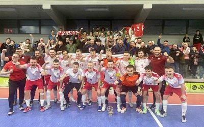 Reprezentacja Polski niesłyszących z awansem na mistrzostwa europy w futsalu!